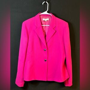 Pink Blazer by Casual Corner Size 16